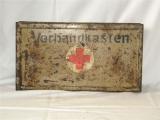 Rara cassetta tedesca ww2 per medicazioni VERBANDKASTEN in colorazione DAK sudfront n.1