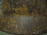 Intokkato elmetto tedesco ww2 m35 DD Dak sud front n096