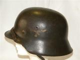 Ruspante elmetto tedesco mod 42 monodecal luftwaffe completo n.1944