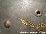Bell'elmetto tedesco ww2 della luftwaffe mod 40 monodecal n.27