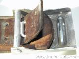 Ruspante cinturone tedesco della heer da combattimento fibbia alluminio n 564
