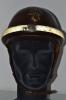 Introvabile casco coloniale da motociclista italiano dell' 11 RGT 