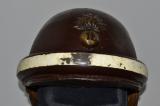 Introvabile casco coloniale da motociclista italiano dell' 11 RGT 