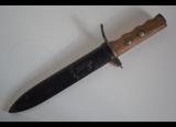 Bel pugnale fascista mod 35 M.V.S.N. di primo tipo da truppa n. fab38