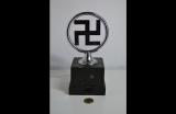 Rarissimo oggetto da scrivania nazista con motto IN OCH  SIGNO SECURITAS  cod SWA