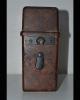 Completissimo telefono tedesco da campo in bakelite marrone periodo seconda guerra mondiale cod bakbtr