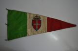 Rara bandiera italiana triangolare da mezzo? cod banmon