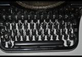 Ultrarara macchina da scrivere tedesca ww2 DM con tasto ss cod DMmec