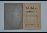 Libretto lavoro tedesco nazista ARBEITSBUCH 1'tipo  cod ab6