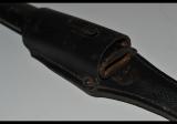 Bella bajonetta tedesca per mauser k98 da parata (senza filo) completa di aggancio in pelle cod k98d