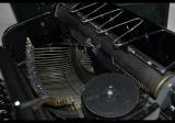 Rarissima macchina da scrivere nazista Olympia Progress con tasto dedicato SS cod oly