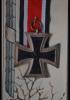 Raro ritratto tedesco con decorazioni di un caduto  alla fine del 1944 cod qua44
