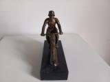 Bellissima statuina in bronzo di un kradmelder Wh  cod krad1