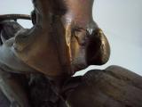 Bellissima statuina in bronzo di un kradmelder Wh  cod krad1