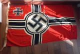 rarissima bandiera tedesca ww2 da combattimento kriegsflagge misura 80x135 cm la piu ricercata cod acro