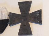  ORIGINALE  e rara Croce commemorativa del Corpo di Spedizione Italiano in Russia o Croce di Ghiaccio cod ICE1
