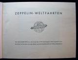 Rarissima coppia di libri tedeschi fotografici  del 1932 sullo ZEPPELIN GRAF volume uno e volume due completissimi cod graf